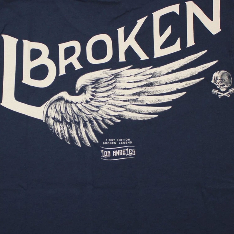 Yakuza Premium Broken Legend T-shirt - Finisher mørkeblå