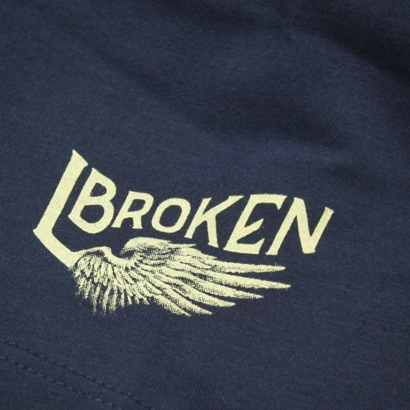 Yakuza Premium Broken Legend T-shirt - Finisher mørkeblå