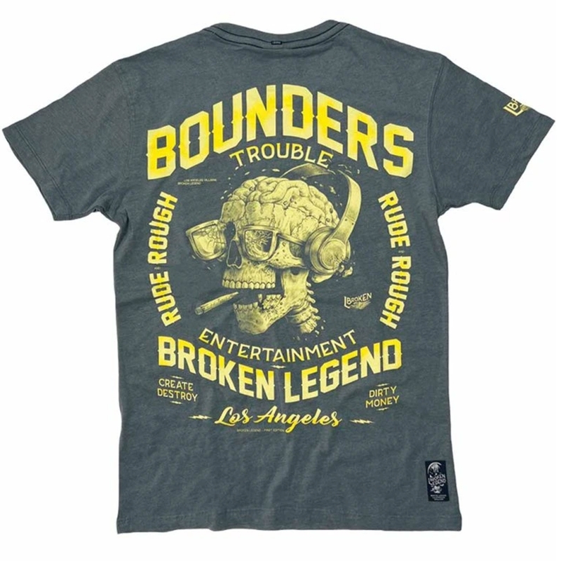 Yakuza Premium Broken Legend T-shirt - Bounders turkis