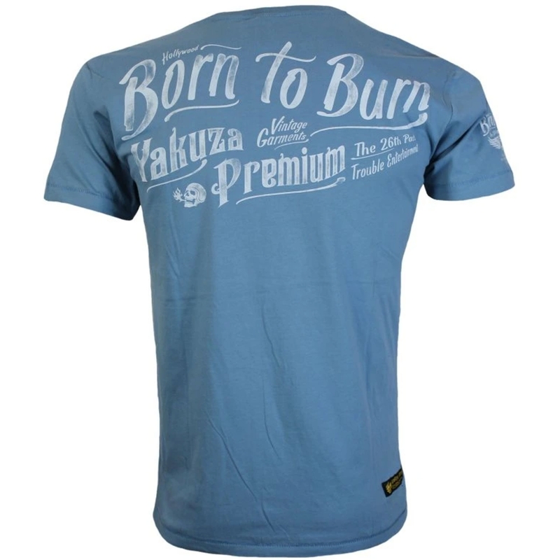 Yakuza Premium Guardian No Mercy t-shirt blå