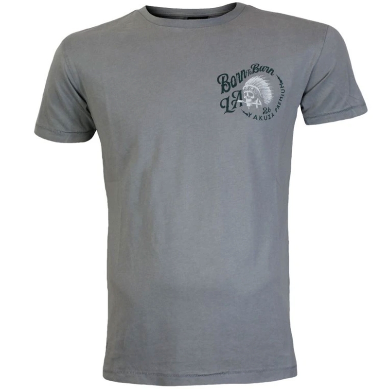 Yakuza Premium Ruhig og Rough T-shirt - Los Angeles grå