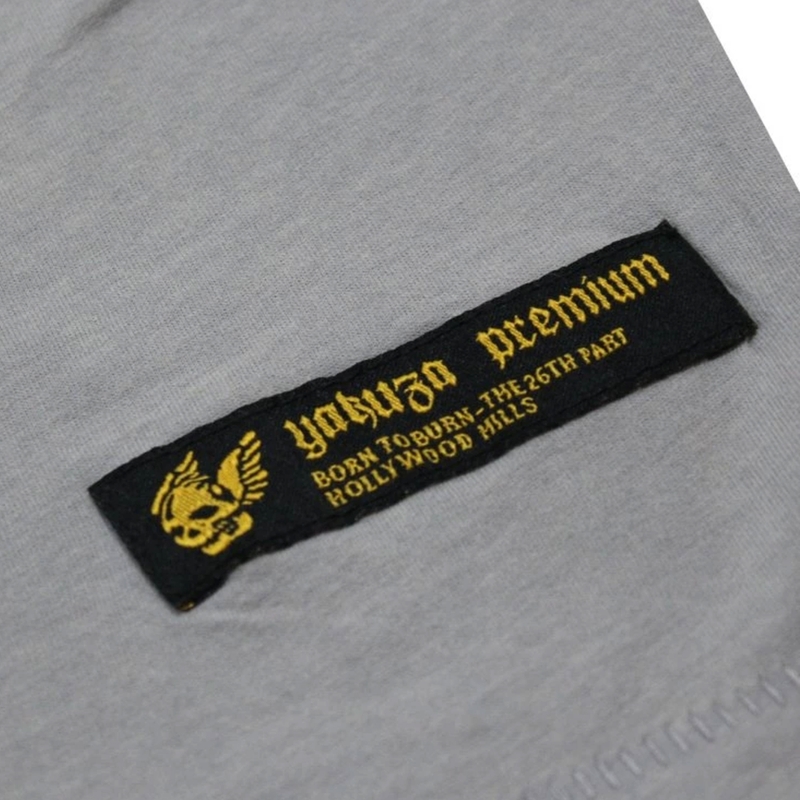 Yakuza Premium Ruhig og Rough T-shirt - Los Angeles grå