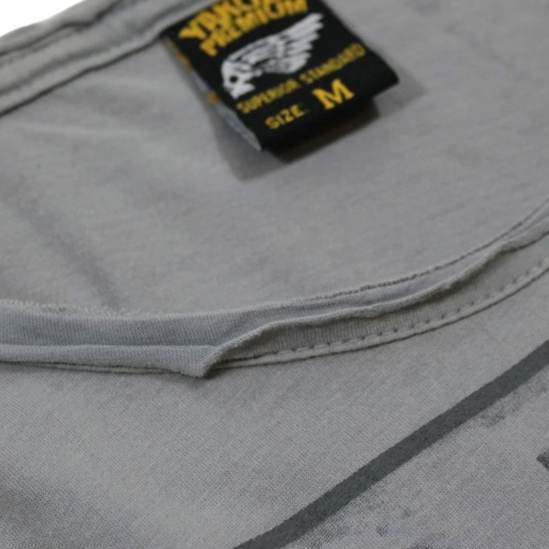 Yakuza Premium Rude and Rough Born to Burn T-shirt - Los Angeles grå