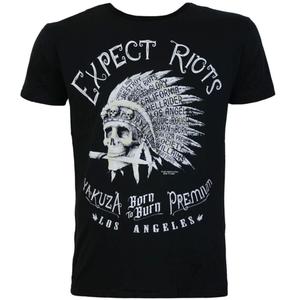 Yakuza Premium Expect Riots T-shirt - Los Angeles sort