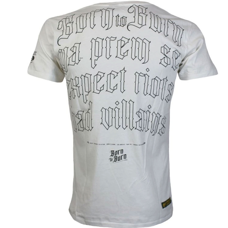 Yakuza Premium Born to Burn T-shirt - Los Angeles hvid