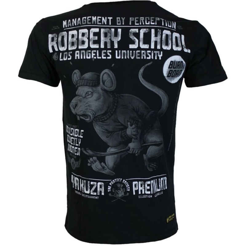 Yakuza Premium Røverskole T-shirt - Los Angeles sort