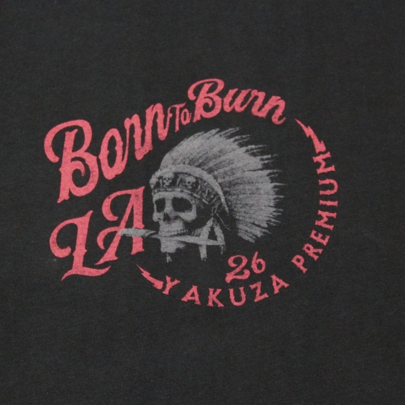 Yakuza Premium Ruhig og Rough T-shirt - Los Angeles sort