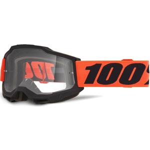 100% Accuri 2 Ferran motocrossbriller med klar plexiglas