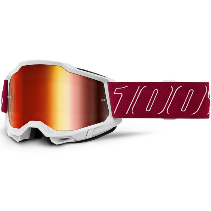 100% Accuri 2 Redline motocrossbriller med rød linse