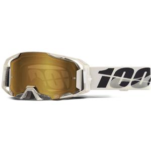 100% ARmatic Pitch motocrossbriller med guld plexiglas