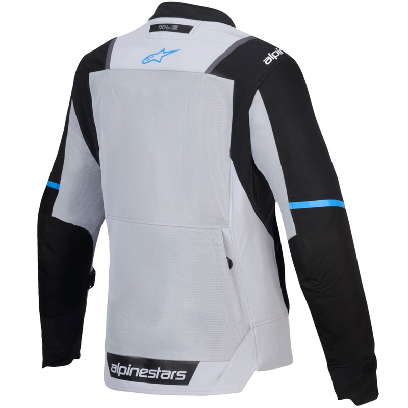 Alpinestars Stella ST-2 Air dame motorcykeljakke lysegrå-sort