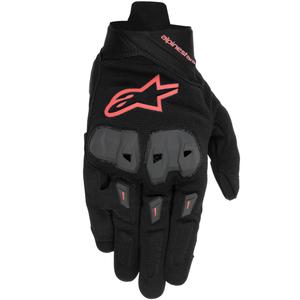 Alpinestars SP X 1 motorcykelhandsker sort-fluo rød