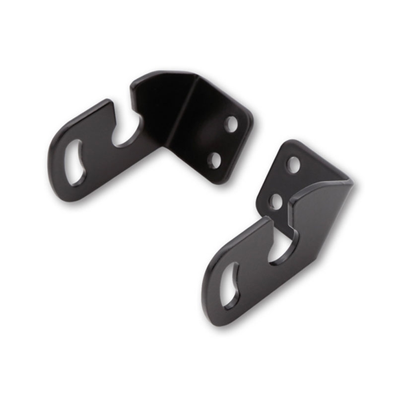 Original Highsider Pro blinklysholder til Aprilia/BMW/Triumph/Yamaha nummerplade, sort