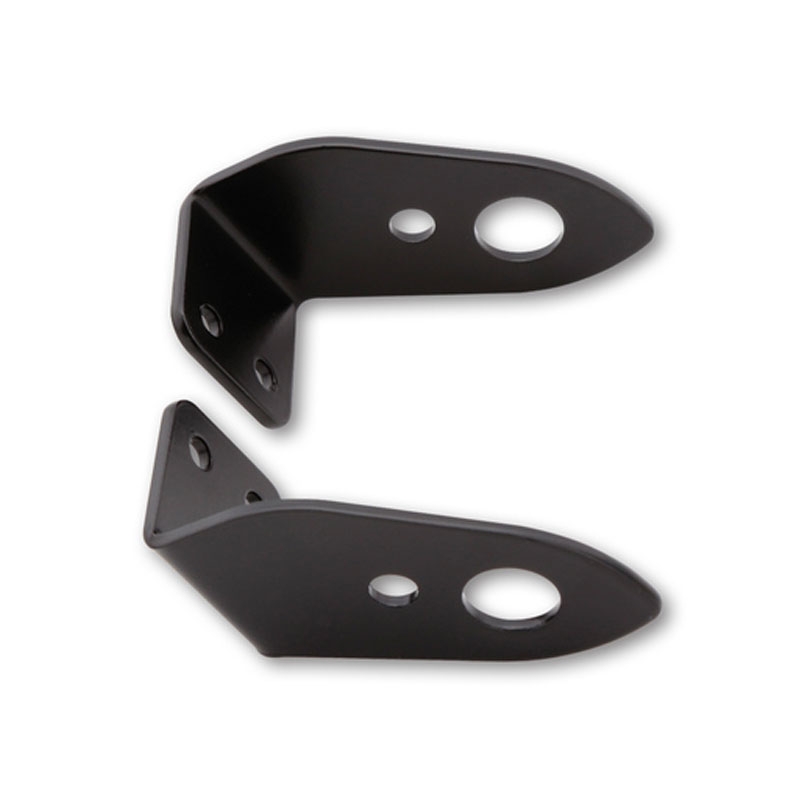 Original Highsider Pro blinklysholder til Honda motorcykel nummerplade, sort