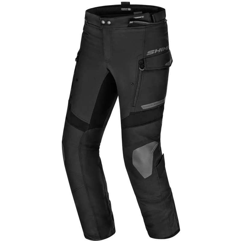 Shima Dune cropped motorcykelbukser sort