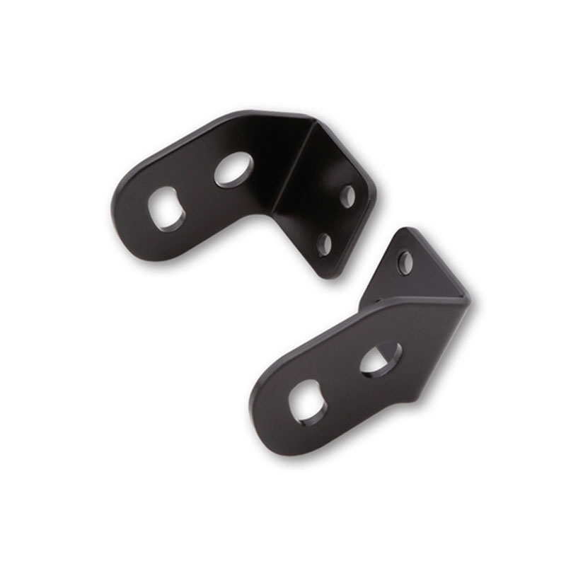 Original Highsider Pro blinklysholder til Triumph 15 motorcykel nummerplade, sort