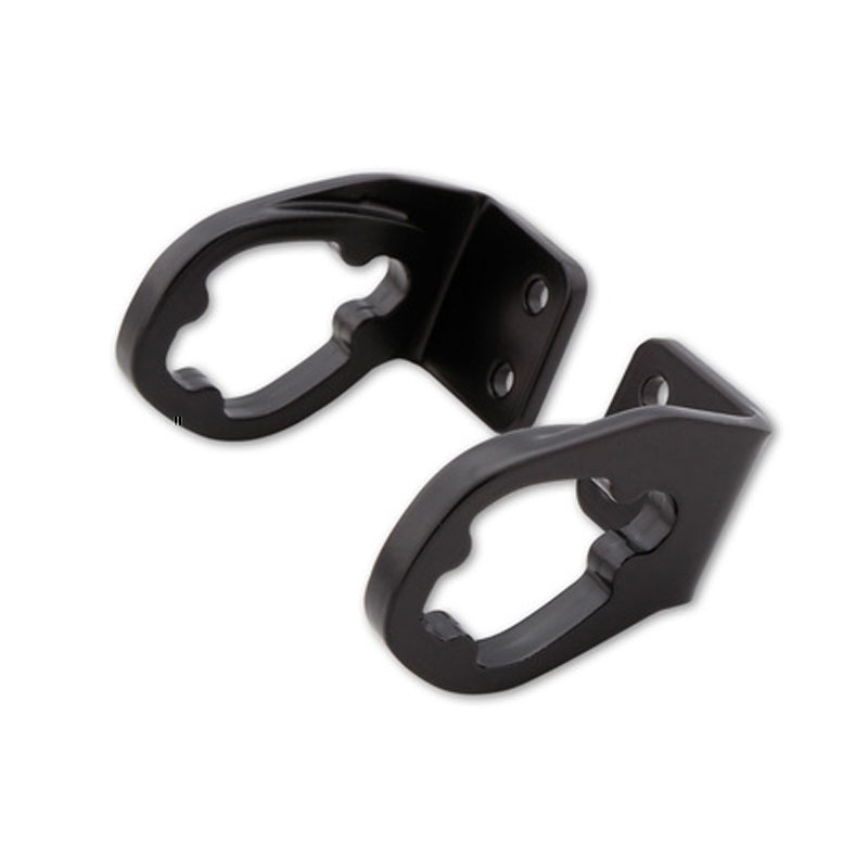 Original LED blinklysholder Highsider Pro til Ducati nummerplade, sort