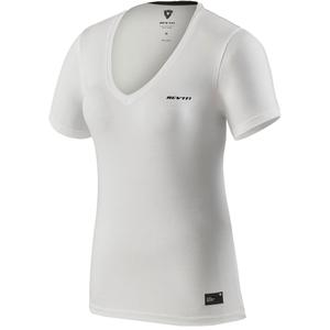T-shirt Revit Tessa Dame, Hvid