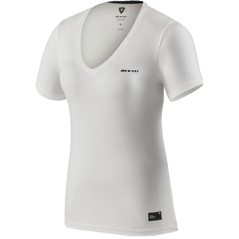 T-shirt Revit Tessa Dame, Hvid