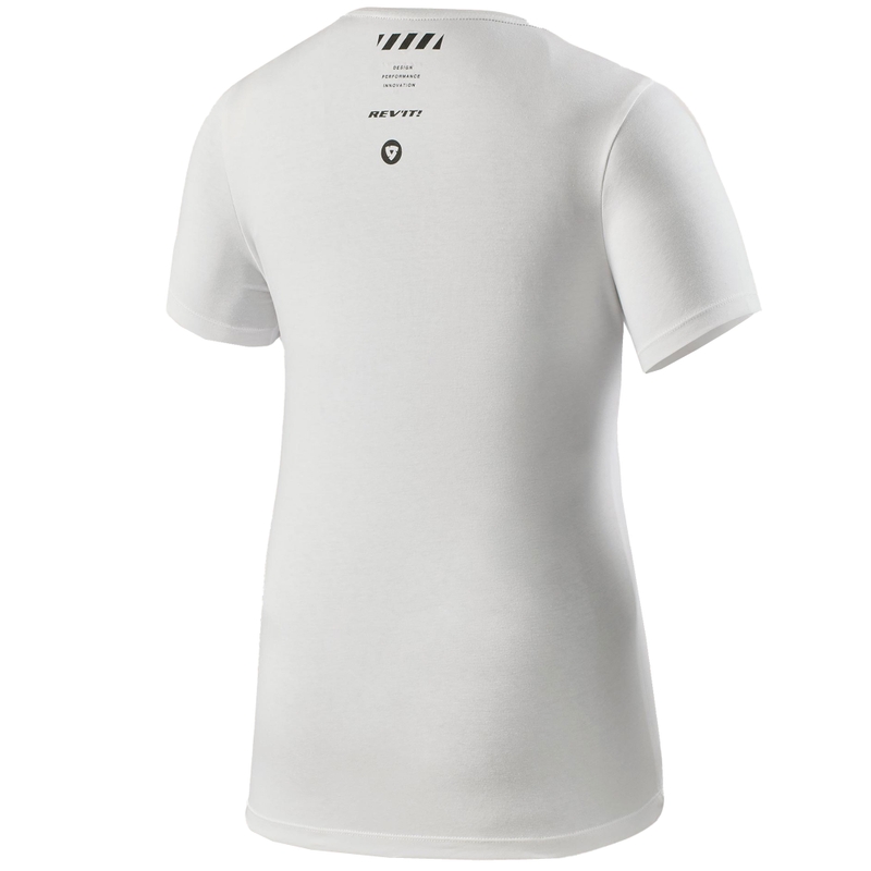 T-shirt Revit Tessa Dame, Hvid