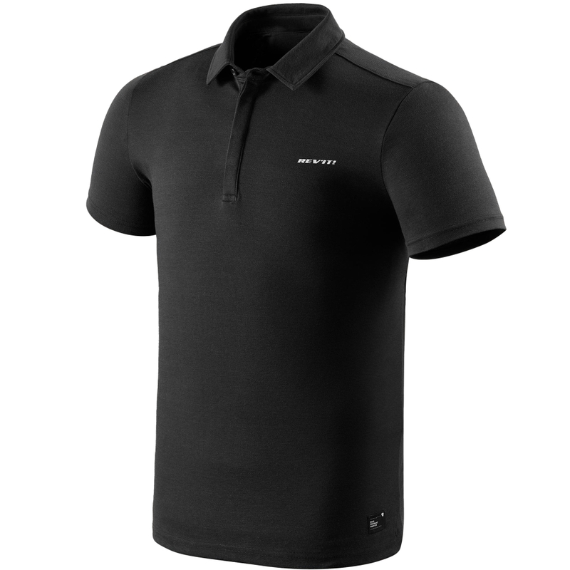 Revit Polo Wyatt T-shirt, sort