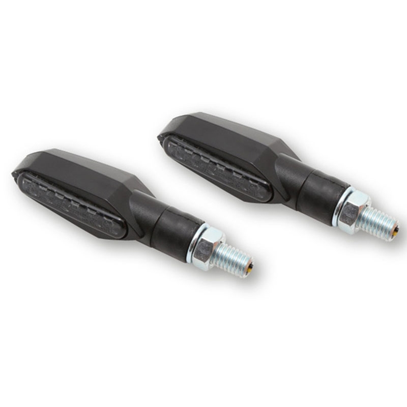 Motorcykel blinklys Highsider Smart Multiface LED sort