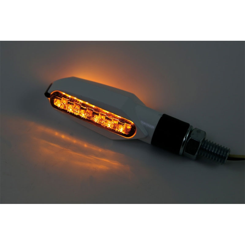 Highsider Smart Multiface LED motorcykelblinklys hvide