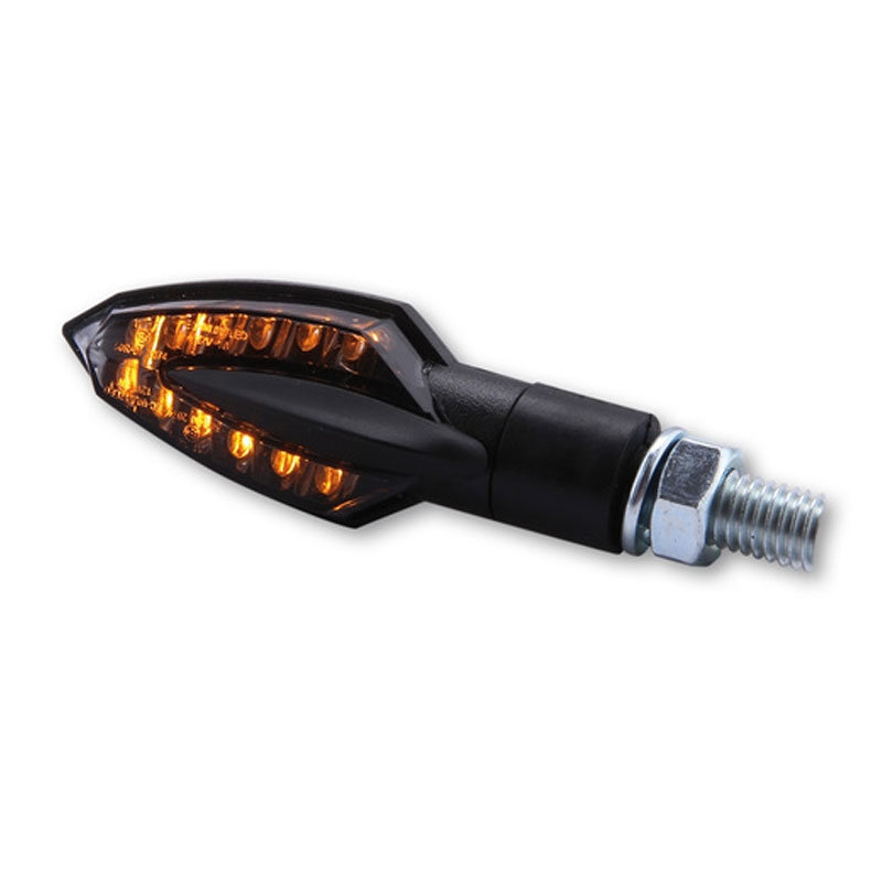 Motorcykel blinklys Highsider Smart Vinci LED sort