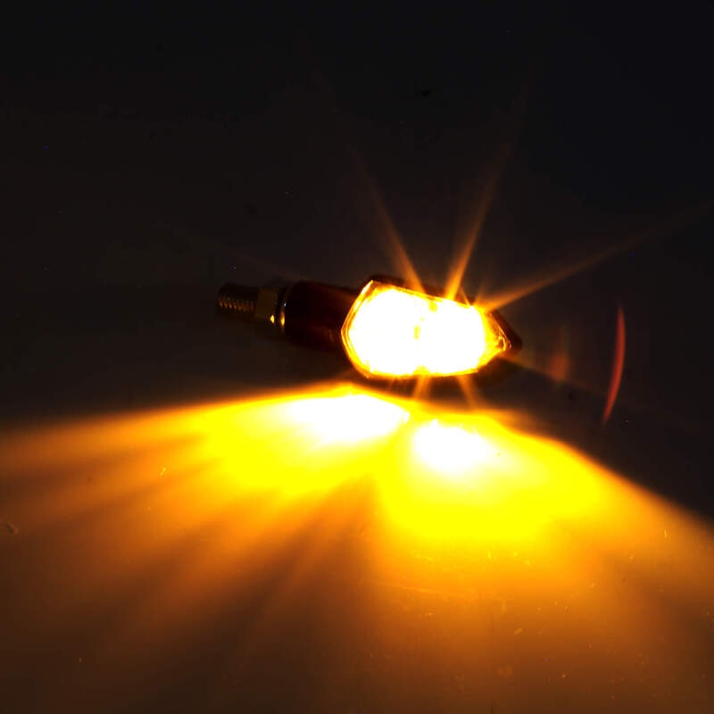 Motorcykel blinklys Highsider Smart Nova LED sort