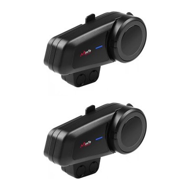 Sæt med 2 Bluetooth-intercoms MaxTo M2