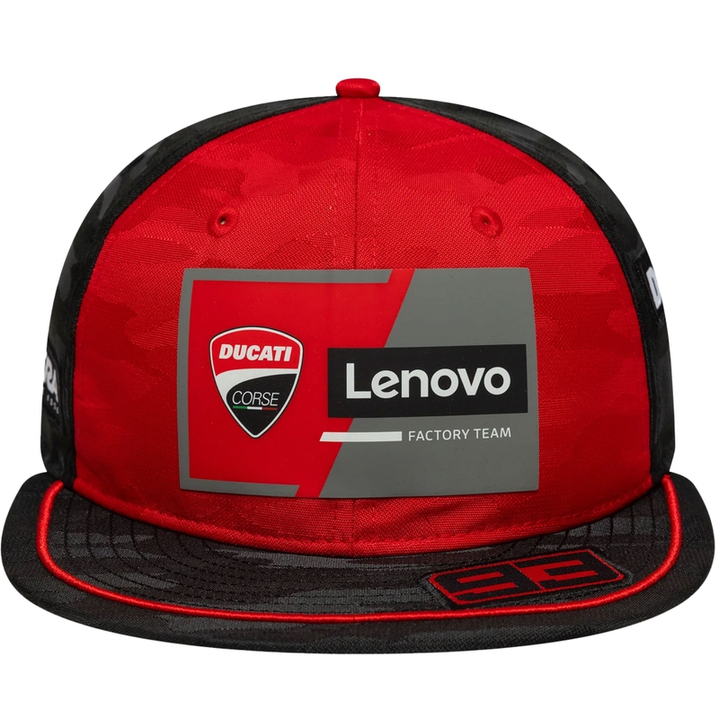 Kasket REP MM 9FIFTY RC FLAD VISIR DUCATI sort