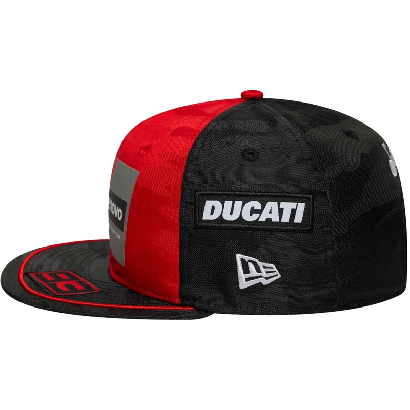 Kasket REP MM 9FIFTY RC FLAD VISIR DUCATI sort