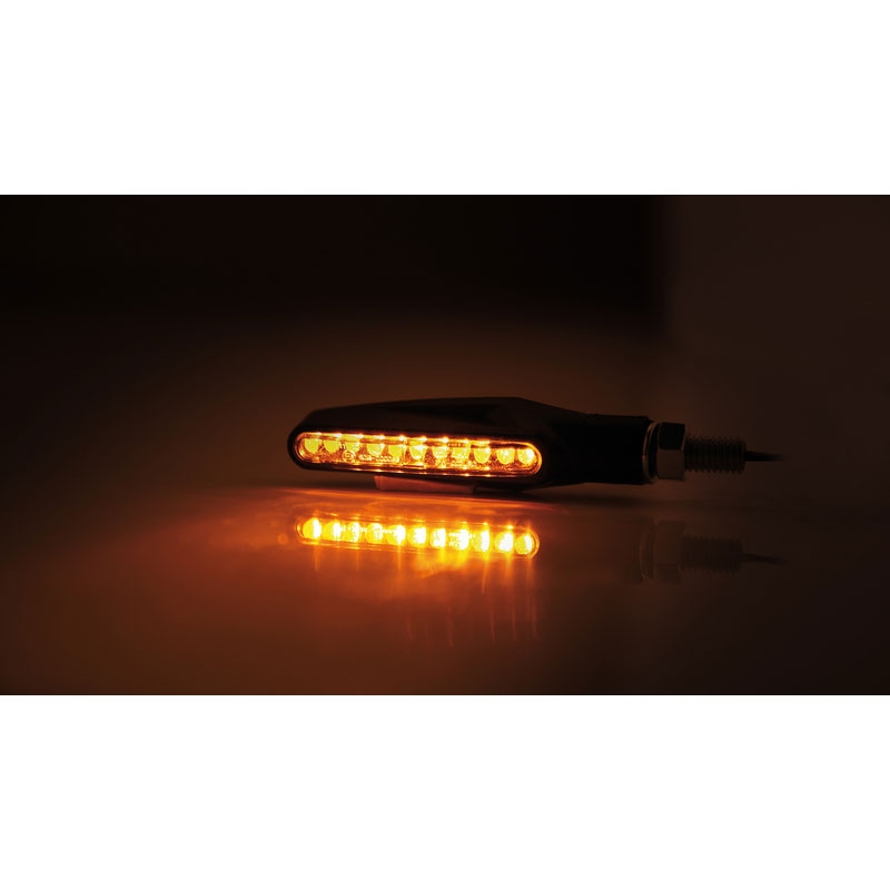 Highsider Smart Stix LED motorcykel blinklys sort