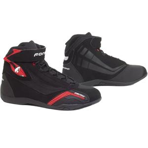 Forma Genesis sorte og røde motorcykelstøvler