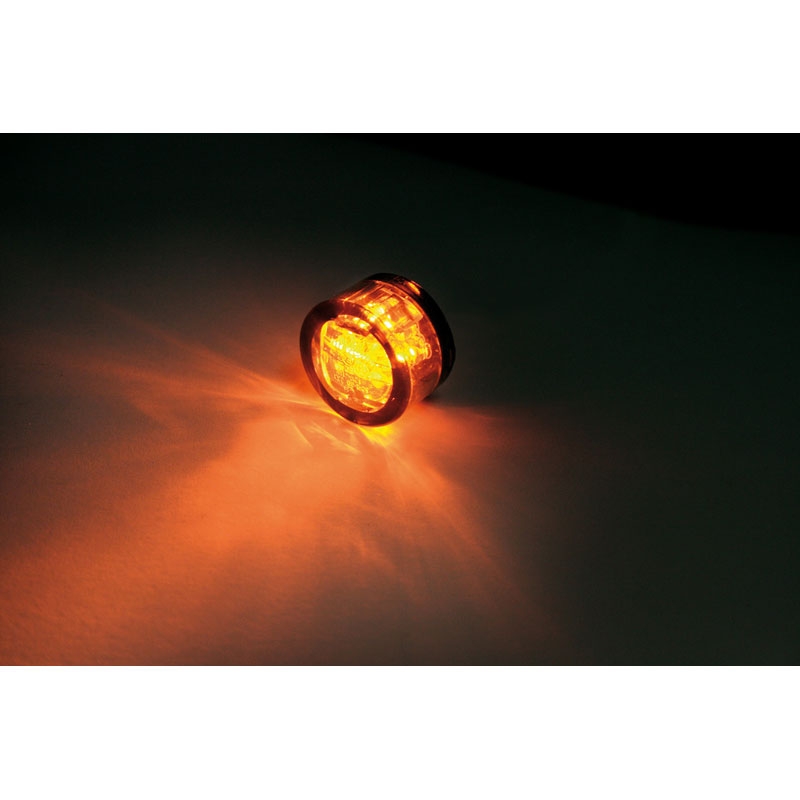 Highsider Smart Micro Pin LED motorcykelblinklys sort