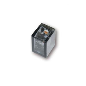 Motorcykel blinklys Highsider Smart Micro Cube-V LED røggrå