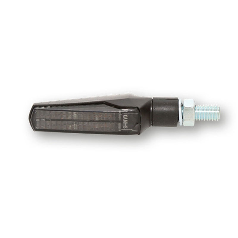 Motorcykel blinklys Highsider Smart Fineline LED sort