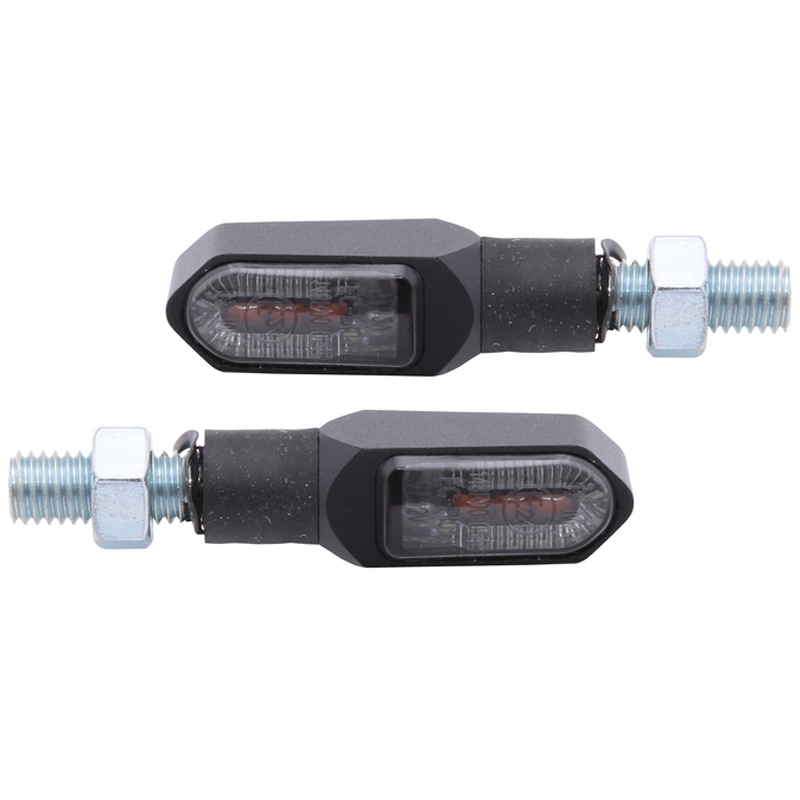Motorcykel blinklys Highsider Smart Namiko-TS LED 2-i-1 sort