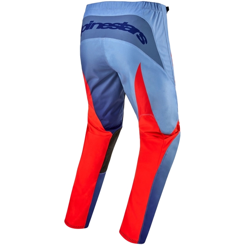 Alpinestars Fluid Lucent Motocross-bukser Blå-Lysblå-Orange