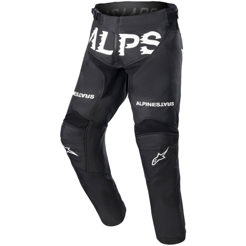 Alpinestars Racer Found Motocross-bukser til børn Sort og hvid