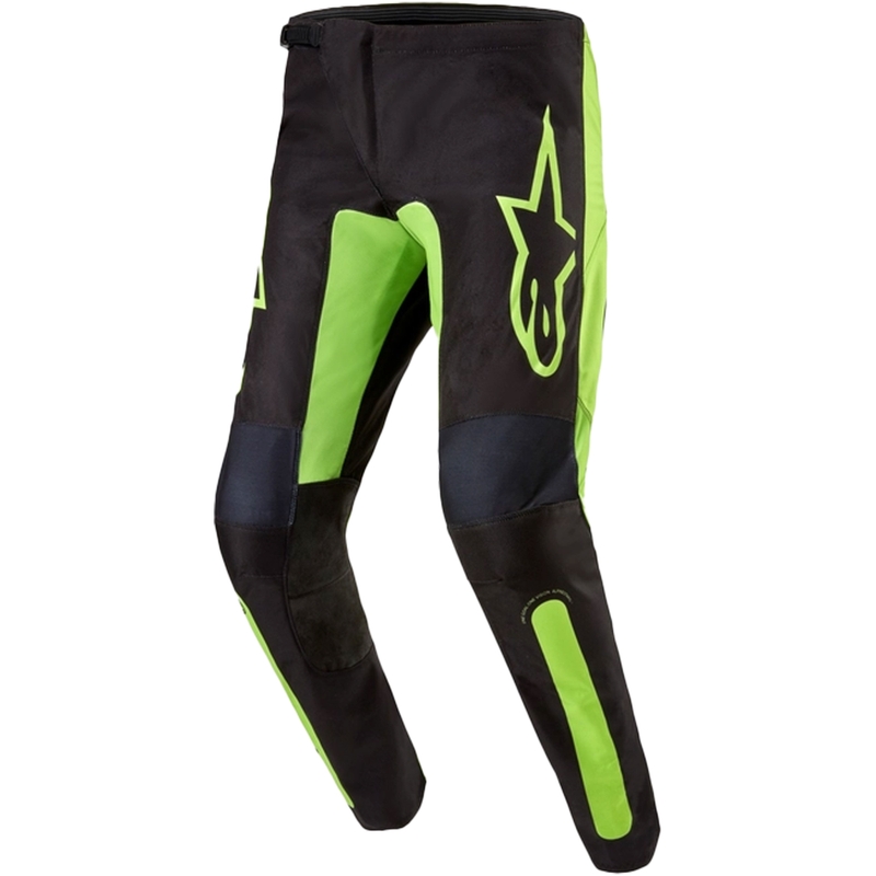Alpinestars Fluid Lurv motocrossbukser sort-fluo gul
