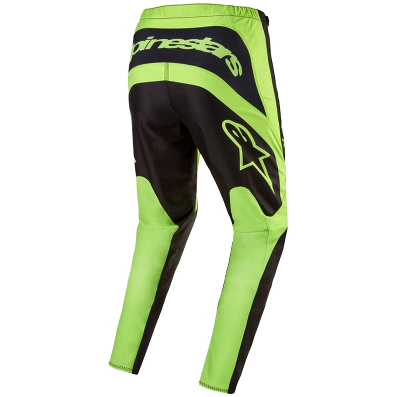 Alpinestars Fluid Lurv motocrossbukser sort-fluo gul