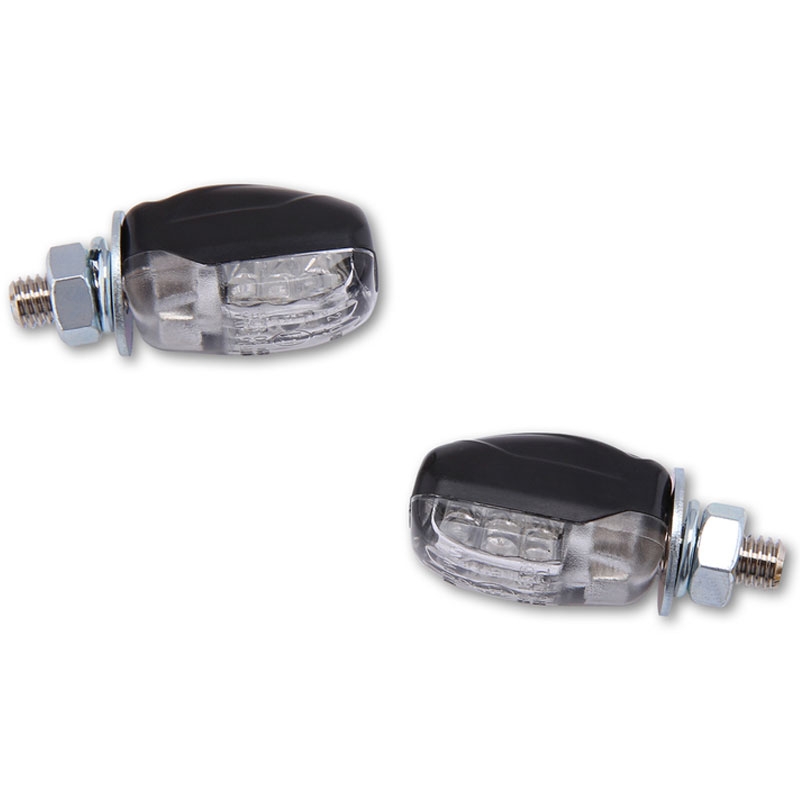 Motorcykel blinklys Highsider Smart Picco LED sort