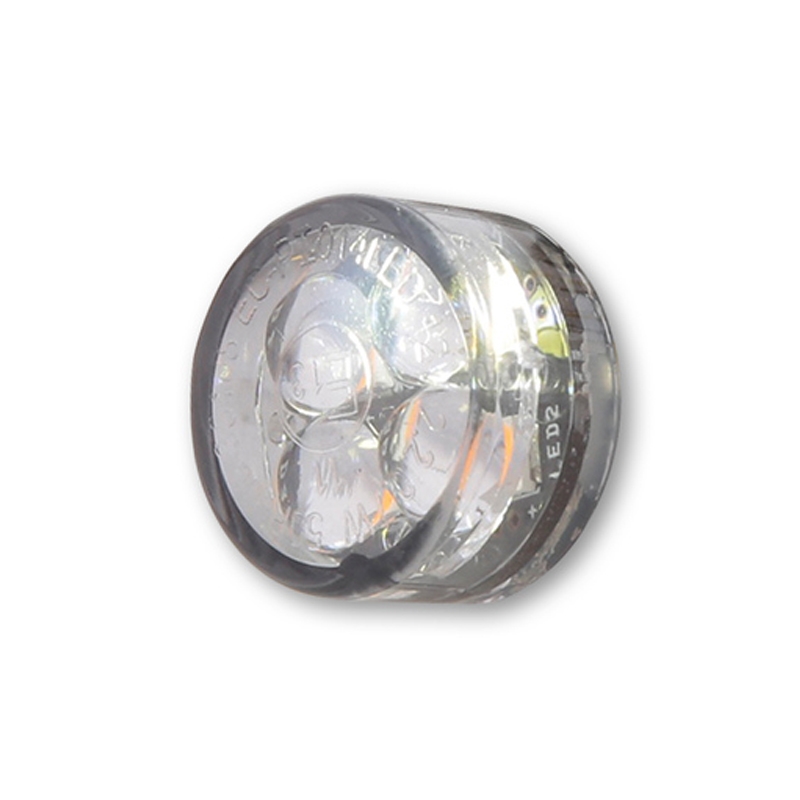 Motorcykel blinklys Highsider Smart Module Sixteen LED 2in1 røggrå