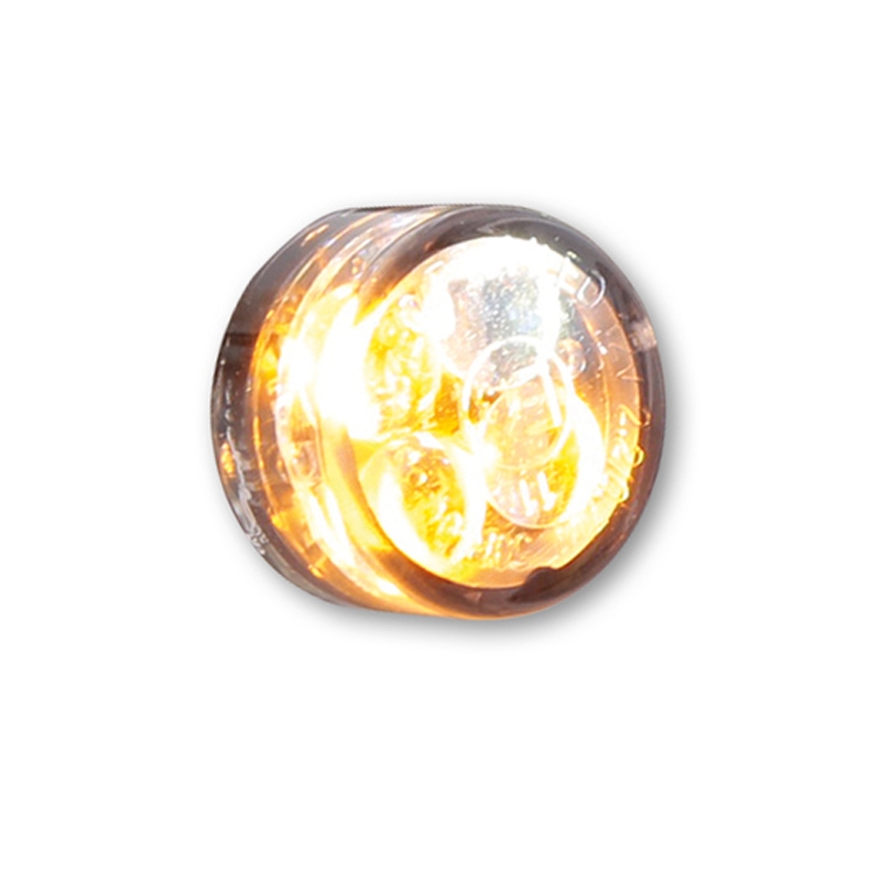 Motorcykel blinklys Highsider Smart Module Sixteen LED 2in1 røggrå
