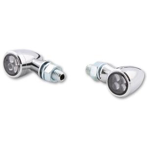 Motorcykel blinklys Highsider Smart Sixteen Bullet LED krom