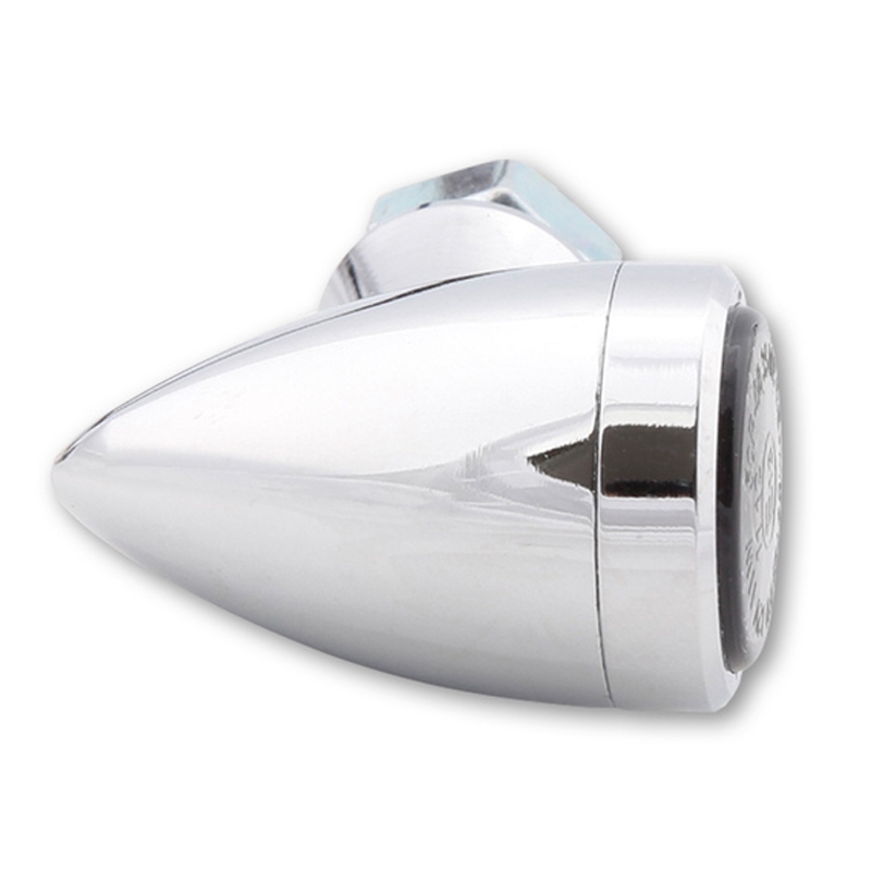 Motorcykel blinklys Highsider Smart Sixteen Bullet LED krom