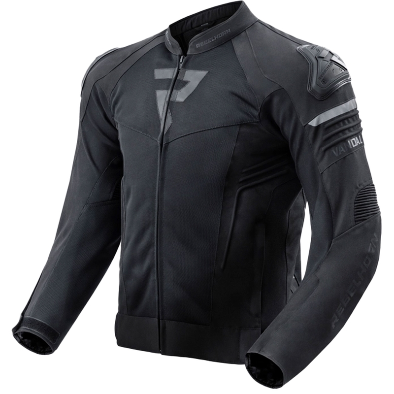 Rebelhorn Vandal Mesh sort motorcykeljakke