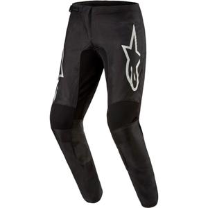 Alpinestars Fluid Graphite Motocross Pants Sort og sølv
