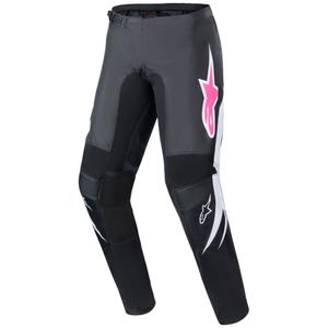 Alpinestars Stella Fluid motocrossbukser til kvinder sort-hvid